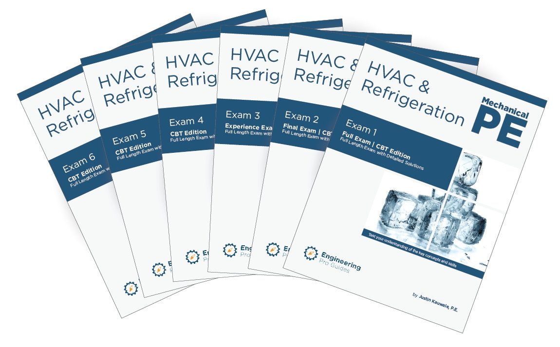 HVAC exam master practice test interface showing NATE and EPA questions